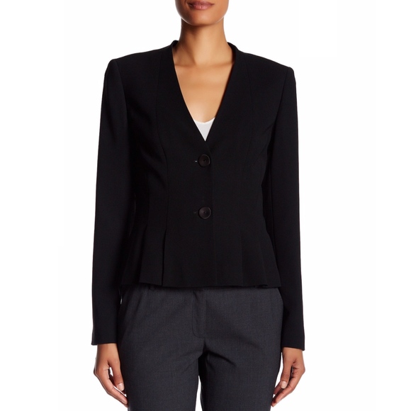 Lafayette 148 New York Marie Pleated Jacket - Picture 2 of 4